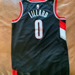Nike Portland trailblazers Damian Lillard jersey mens small